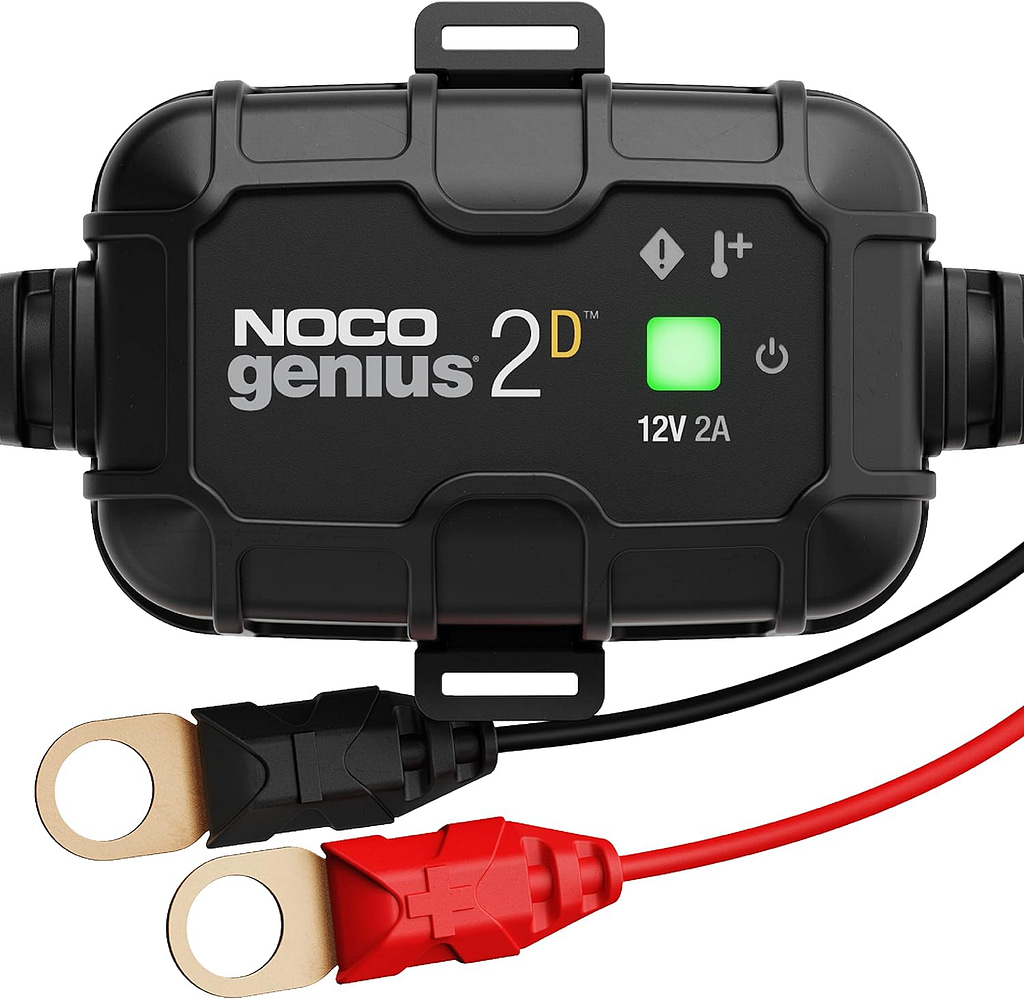 Noco Genius2d, 2a Direct-Mount Onboard Car Battery Charger