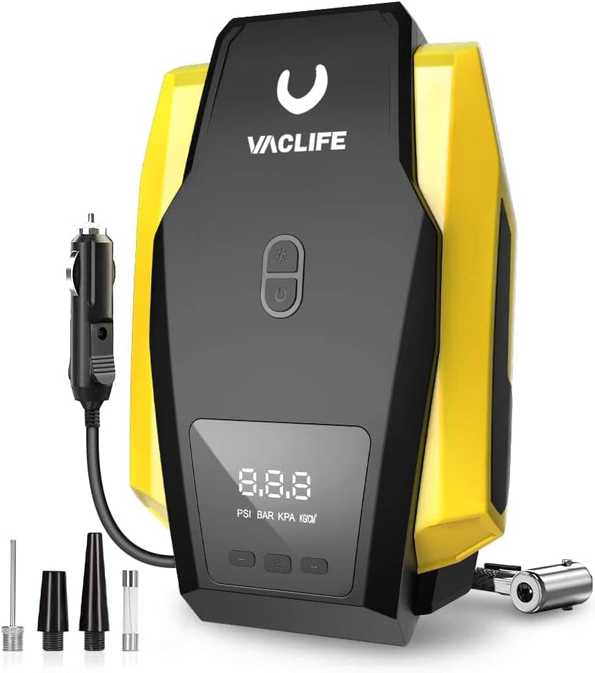 VacLife Tire Inflator Portable Air Compressor For Car Tires Philippines